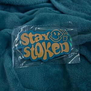 Stay Stoked Keychain